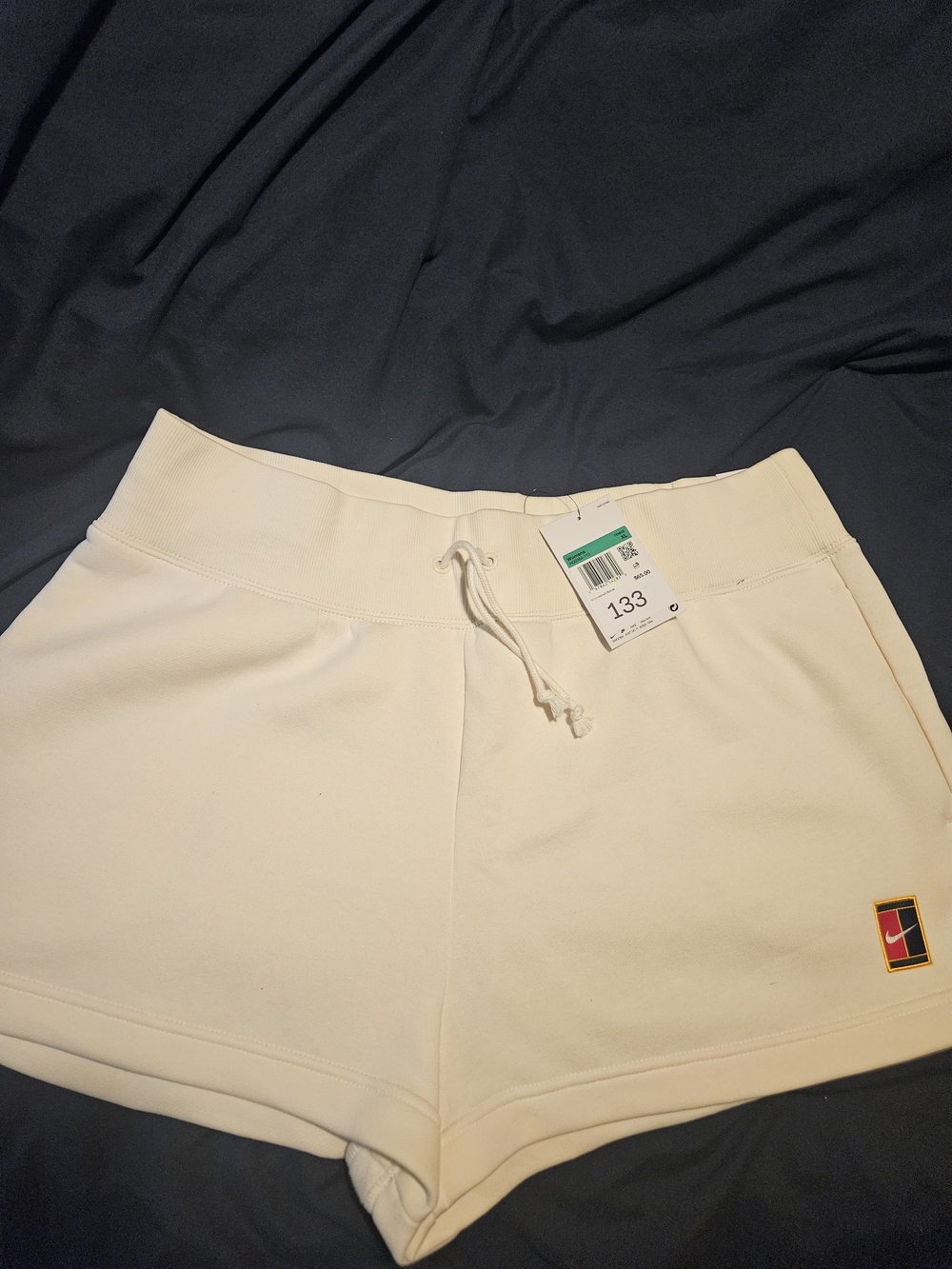 Nike Women's Cream Athletic Drawstring Shorts. Very CUTE